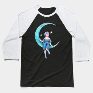 Moon Princess Baseball T-Shirt